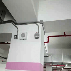 室內(nèi)停車場一氧化碳氣體超標聲光報警器